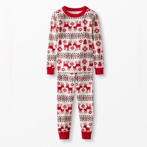 Hanna Andersson NWT Toddler Size 3T /90 Dear Deer Print 2 Piece Pajamas